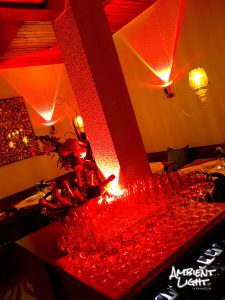 Restaurant Casa Mia in Flein mit ambienter Beleuchtung
