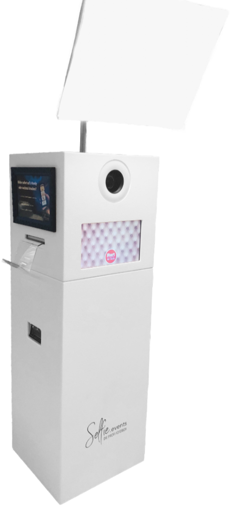 Die Profi Fotobox by Selfie.events - freigestellt