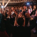 Partyeskalation bei einer Hochzeitsfeier