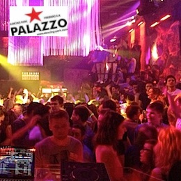 Students vs Palazzo Party DJ Harry Garcia