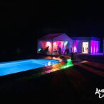 Villa-Pool mit AmbientLight