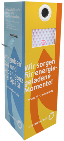 Außenbranding Fotobox Stromkreis Außenbranding Fotobox Stromkreis